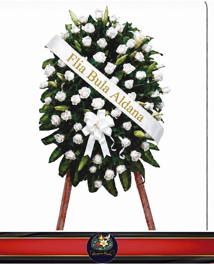 Ramo de flores para funeral
